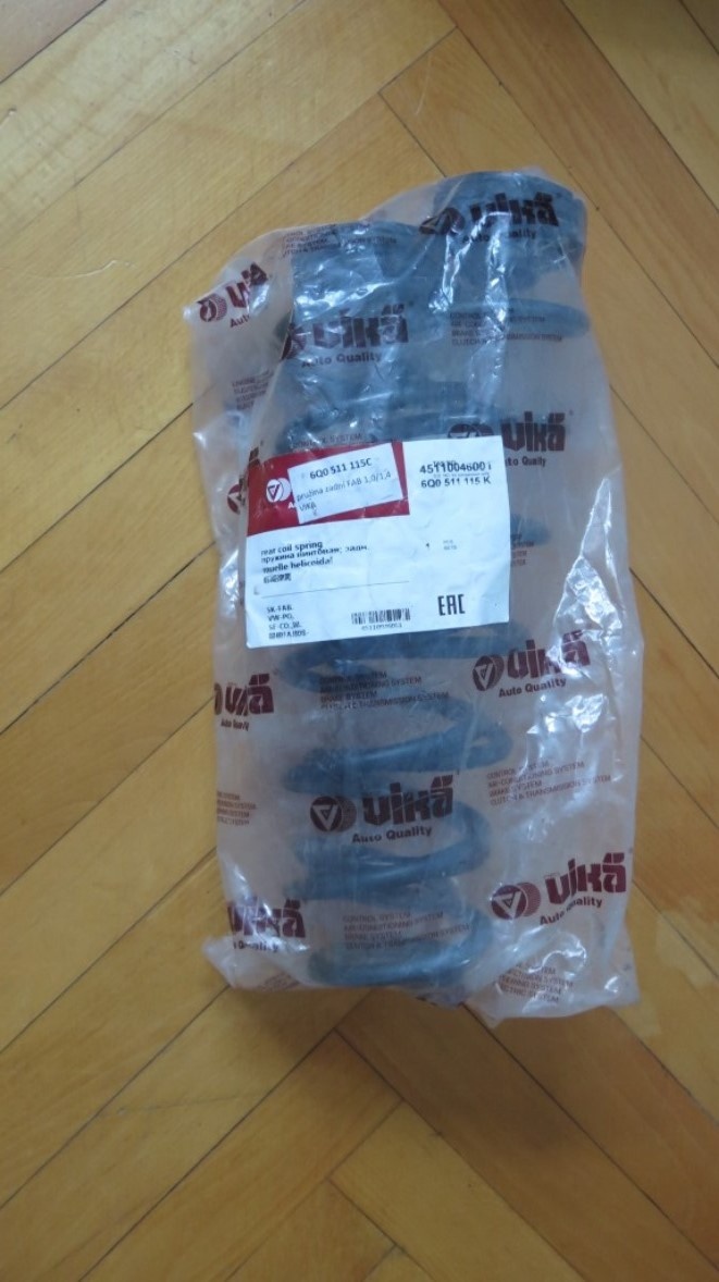 Zadní pružiny Škoda Fábia I Combi - 6Q0 511 115C - 2