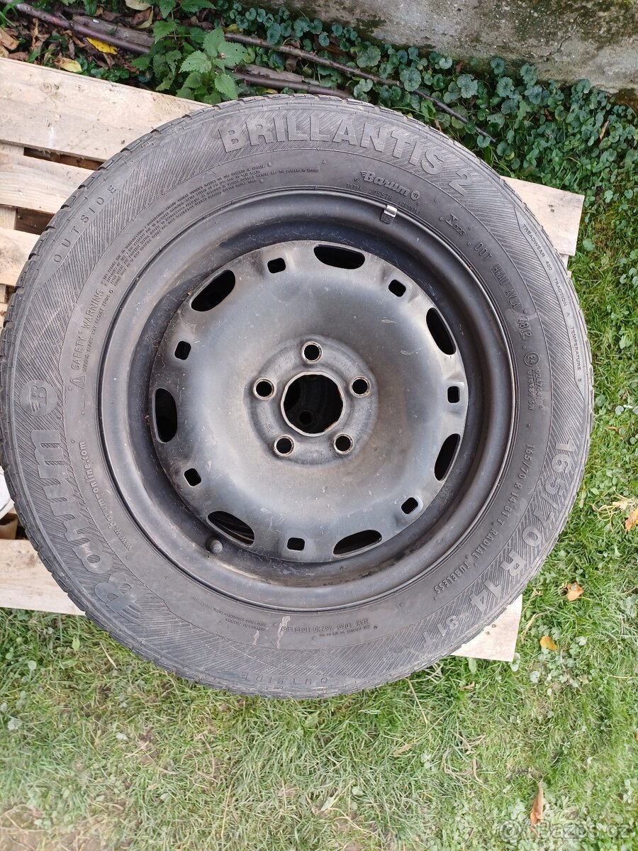 Letni pneumatiky s disky R14 - 2