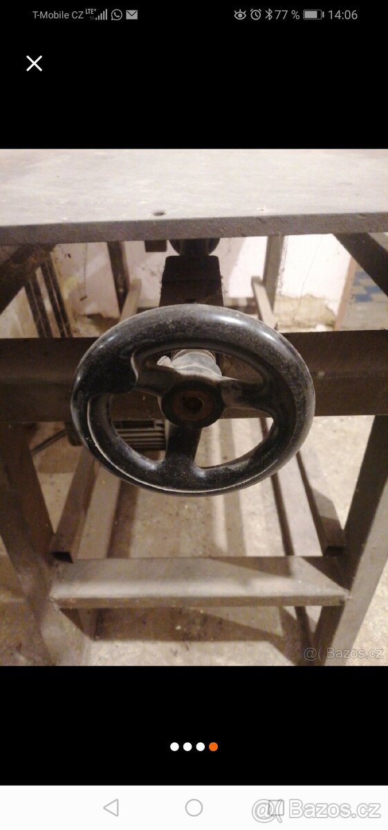 Srovnávačka, hoblovka s profi 3 nožovým válcem. - 2