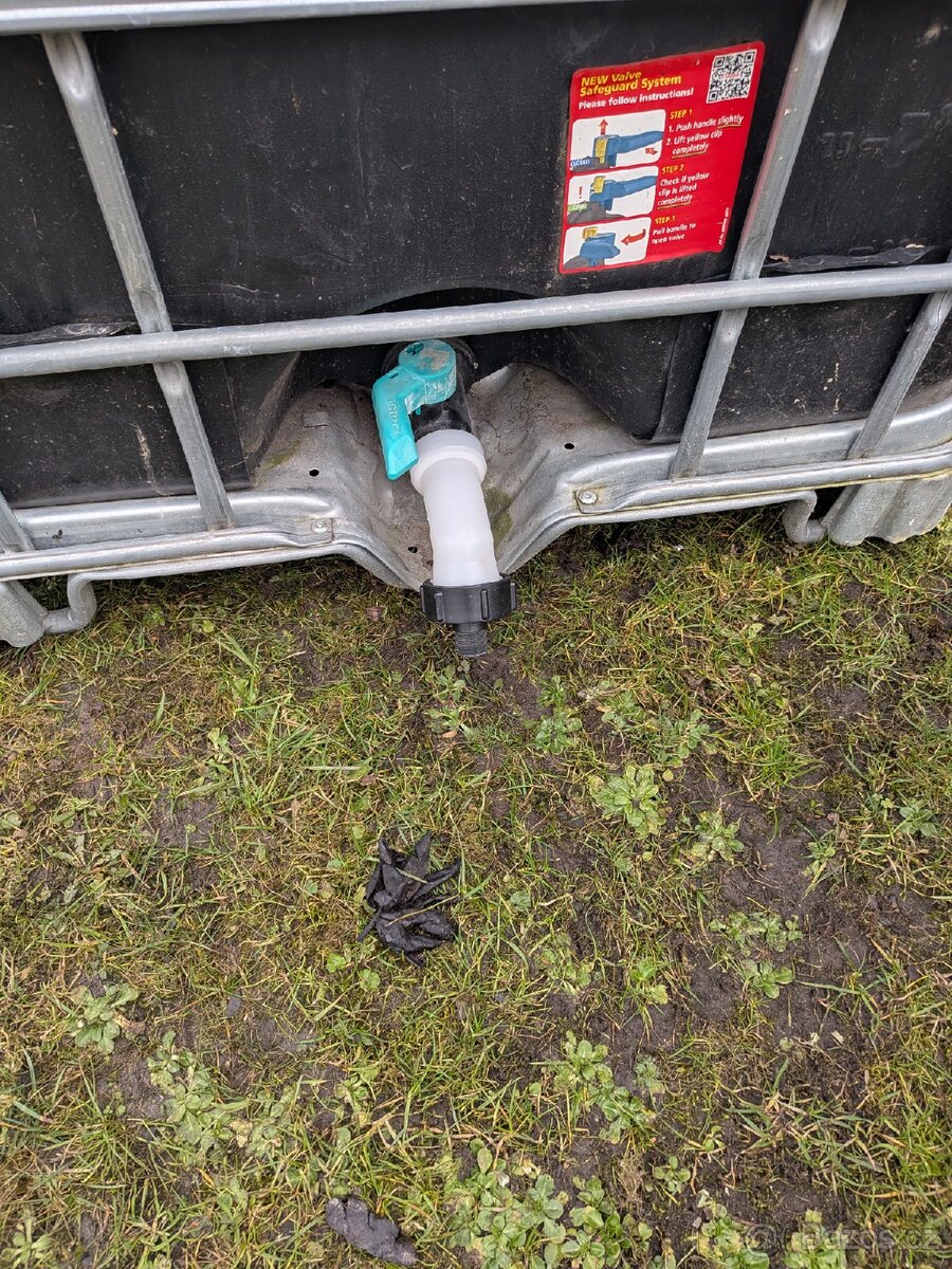 Ibc kontejner 1000 l nádr na vodu - 2