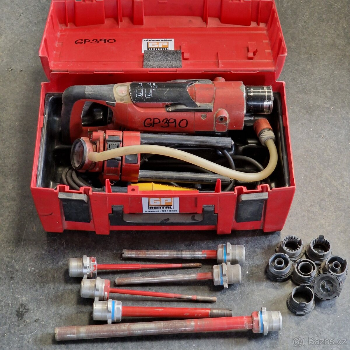 Jádrová vrtačka Hilti DD EC-1 + DD-REC1 - 2
