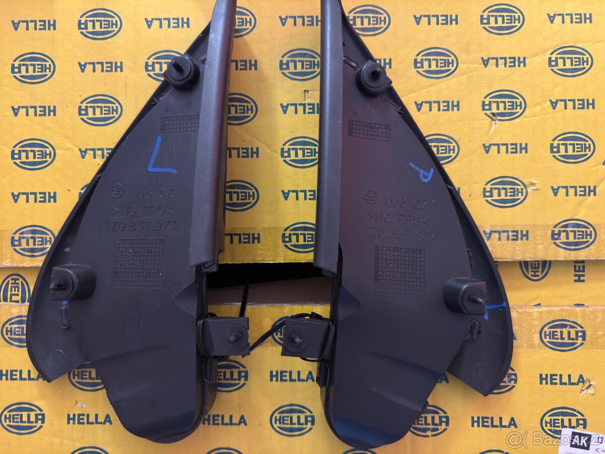 Vnitřní kryty zrcátek Octavia 2 - 2