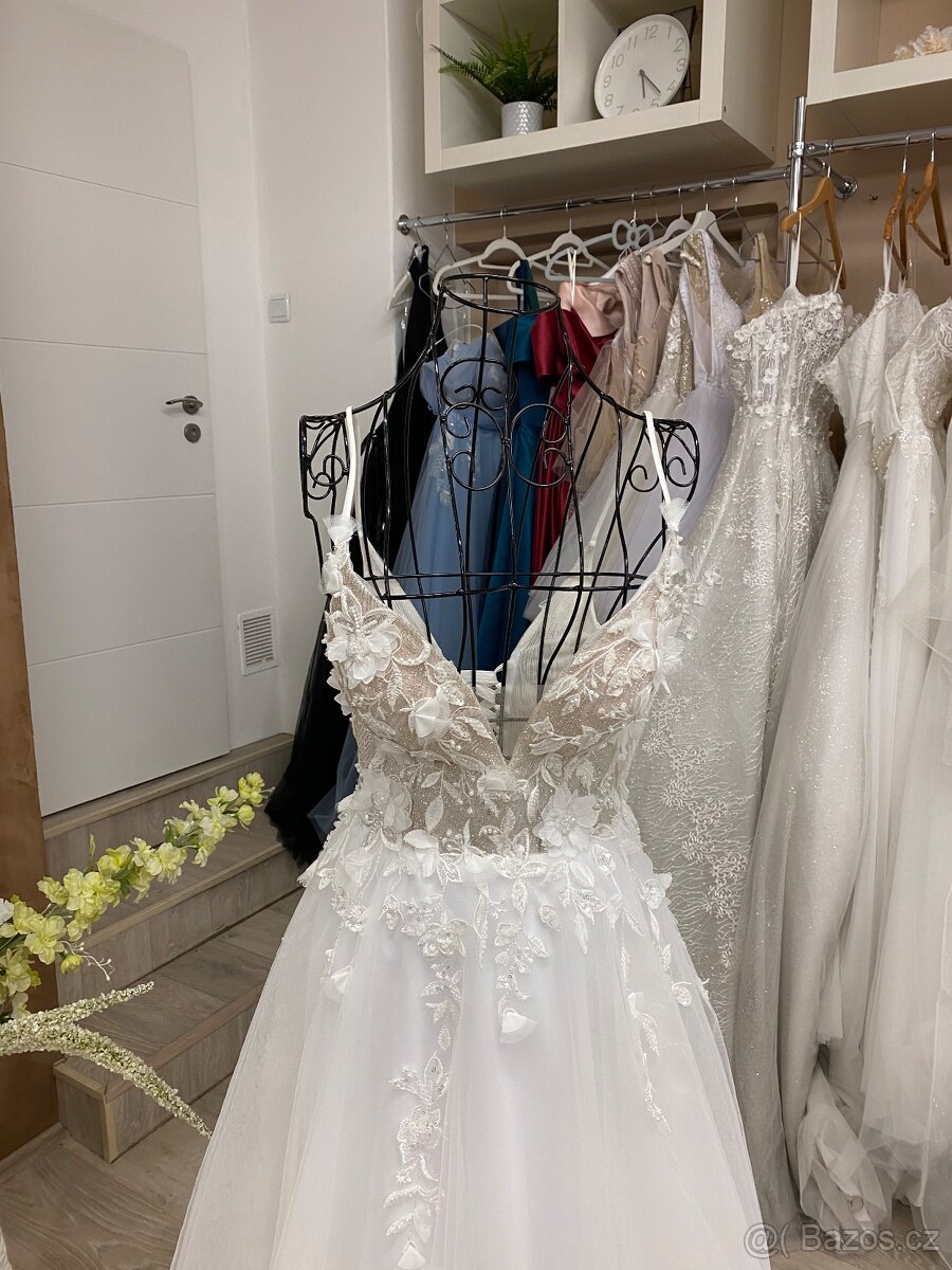 Svatební šaty vel.34-38 - 2