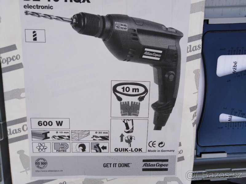 El vrtačka Atlas Copco DE10RQX - 2