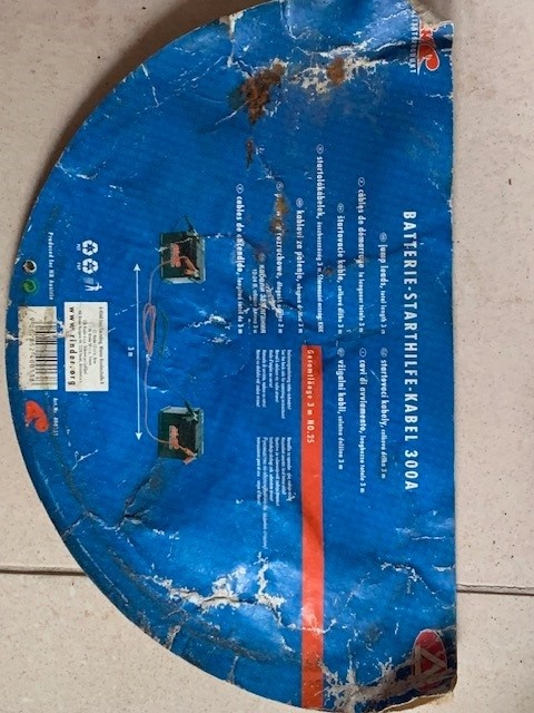 pouzite startovaci kabely 300 A, delka 3 metry - 2