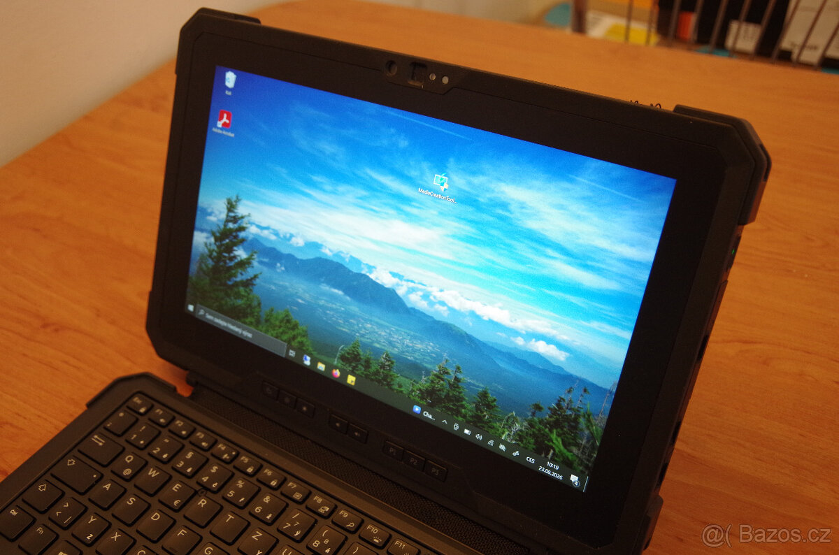 Dell 7220 Notebook/tablet armádní, LTE GSM, USB-C - 2