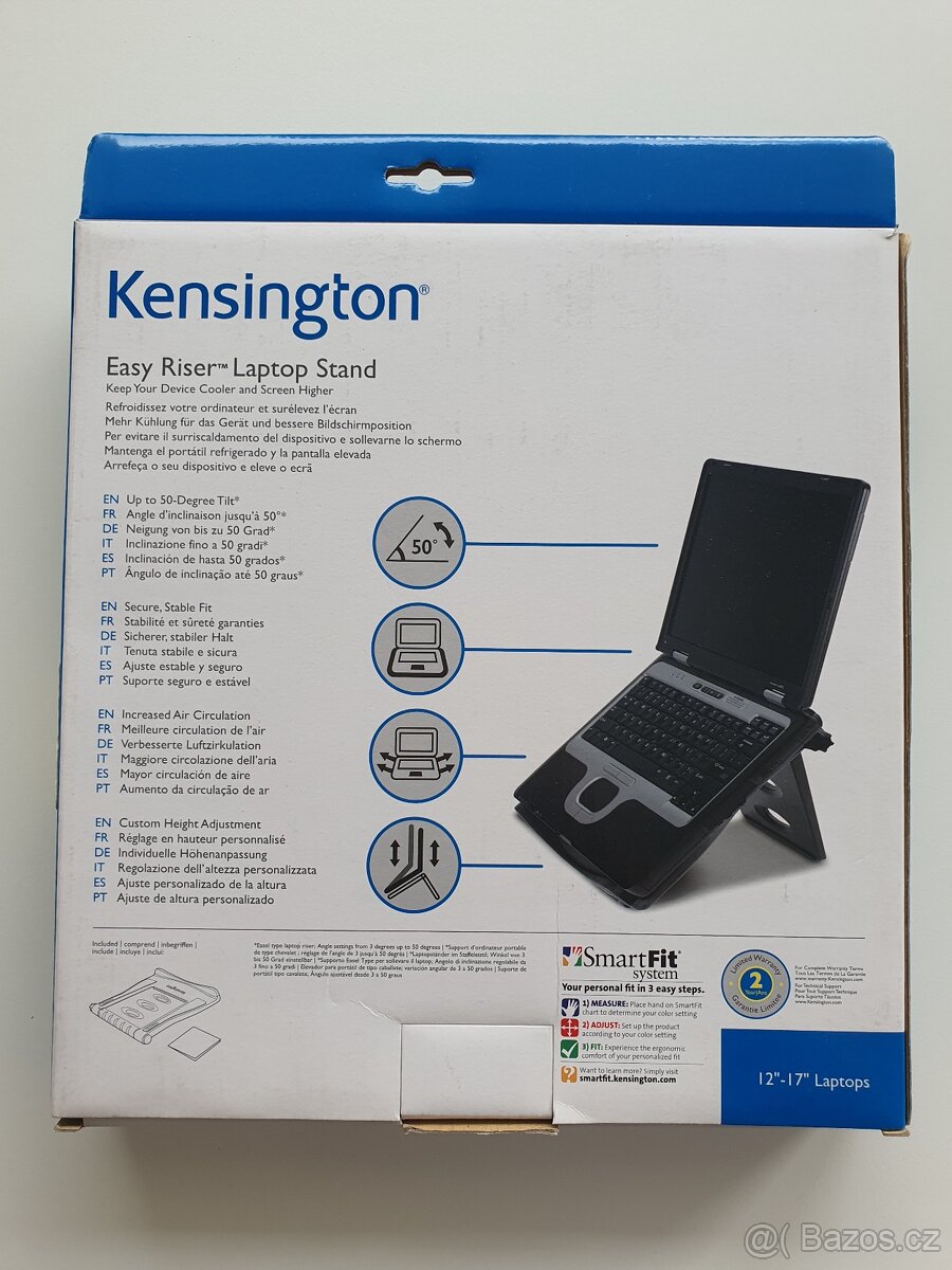 Kensington Easy Riser – stojan na notebook 12"–17" | NOVÝ - 2