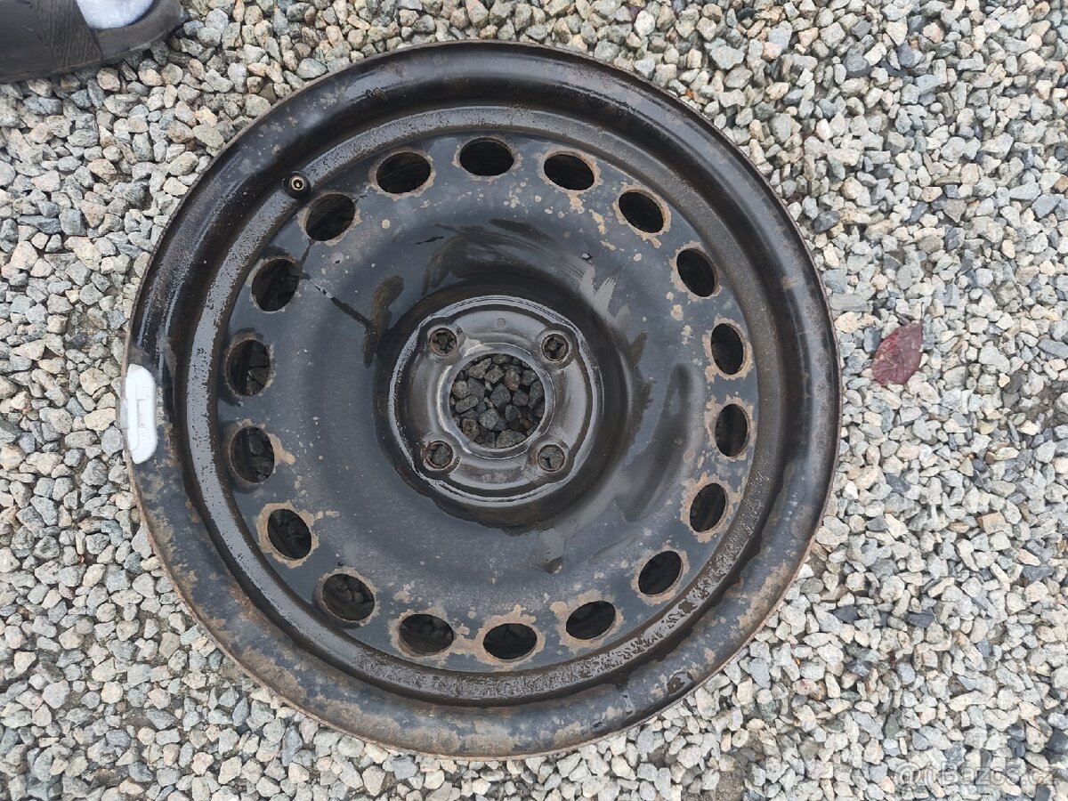 Plechový disk 4x100 R15 - 2