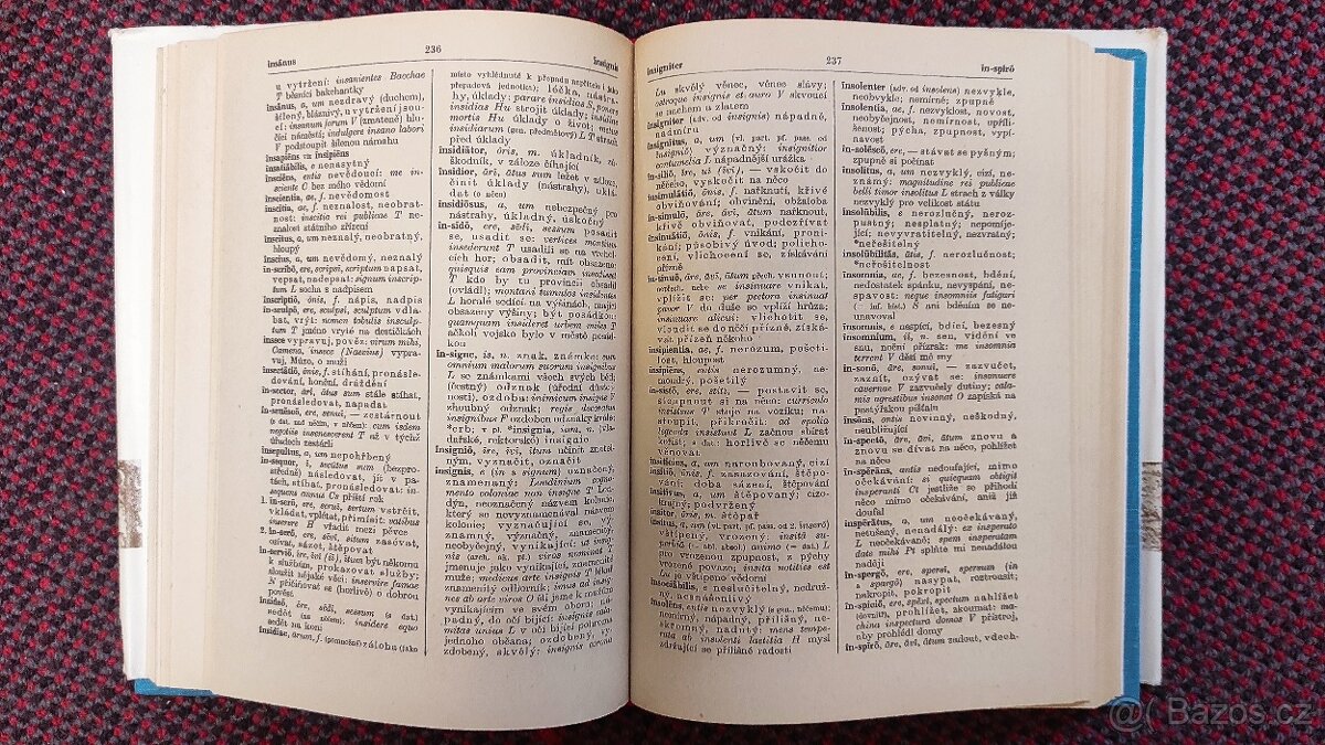 Latinsko český slovník - 2