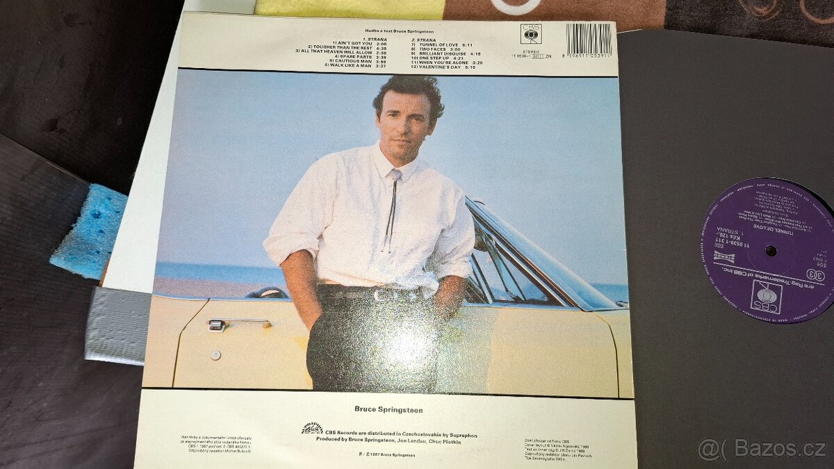 Bruce Springsteen-Tunnel of Love LP - 2