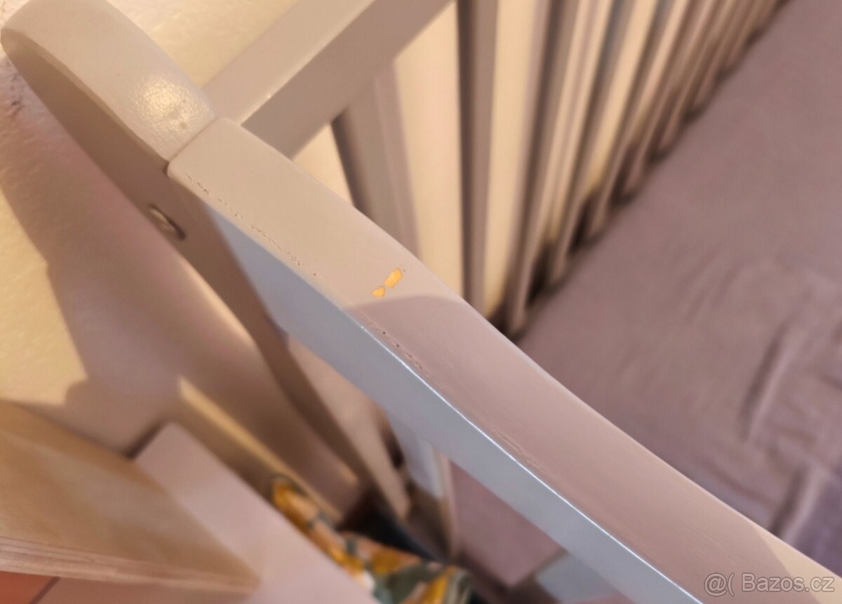 Dětská postýlka šedá - 2