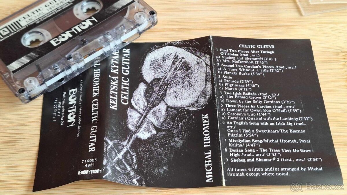 MICHAL HROMEK - KELTSKÁ KYTARA. MC 1990. - 2