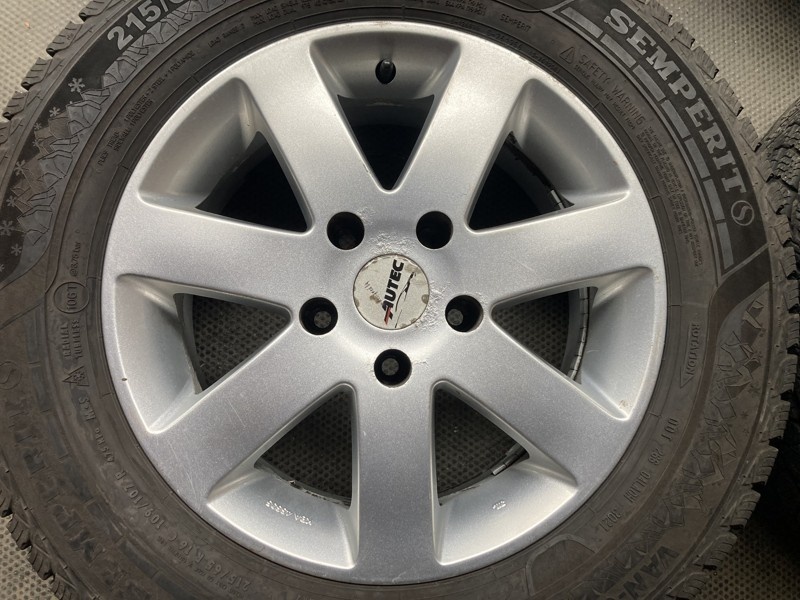 Alu kola VW TRANSPORTER T5 16" 5x120 zimní 215/65R16C - 2