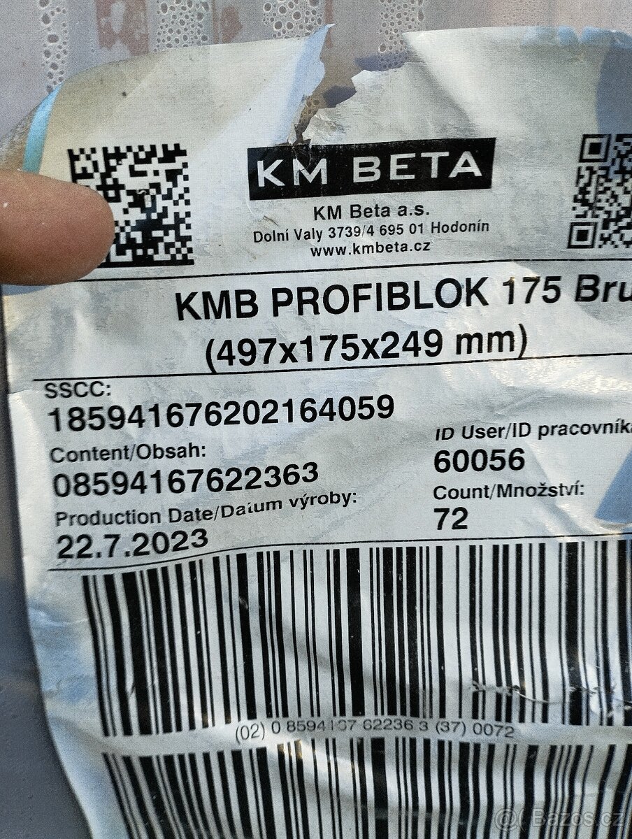 KM BETA cihly broušené - 2