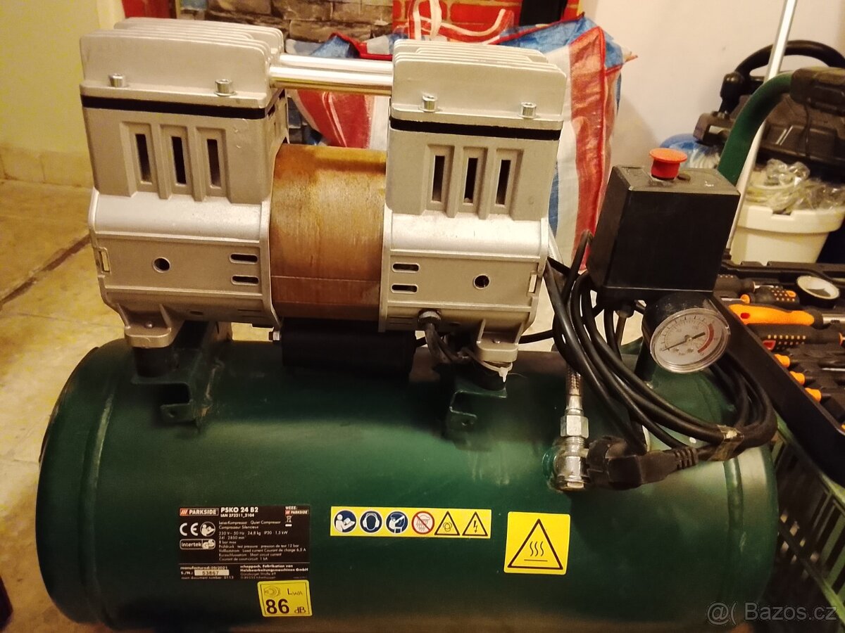 Kompresor parkside 24l. - 2