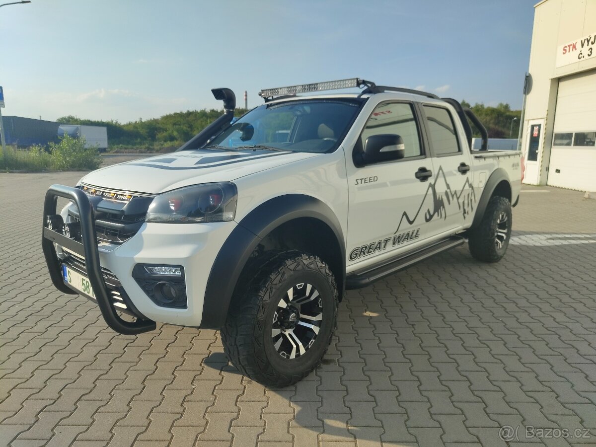 Great Wall Steed 5 Long 4x4 LPG 2025 "HUNTER" tažné 3000kg