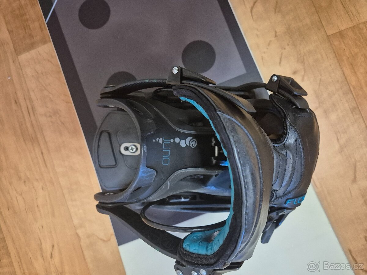 Snowboard Nitro Future 142 cm + vázání Flow - 2