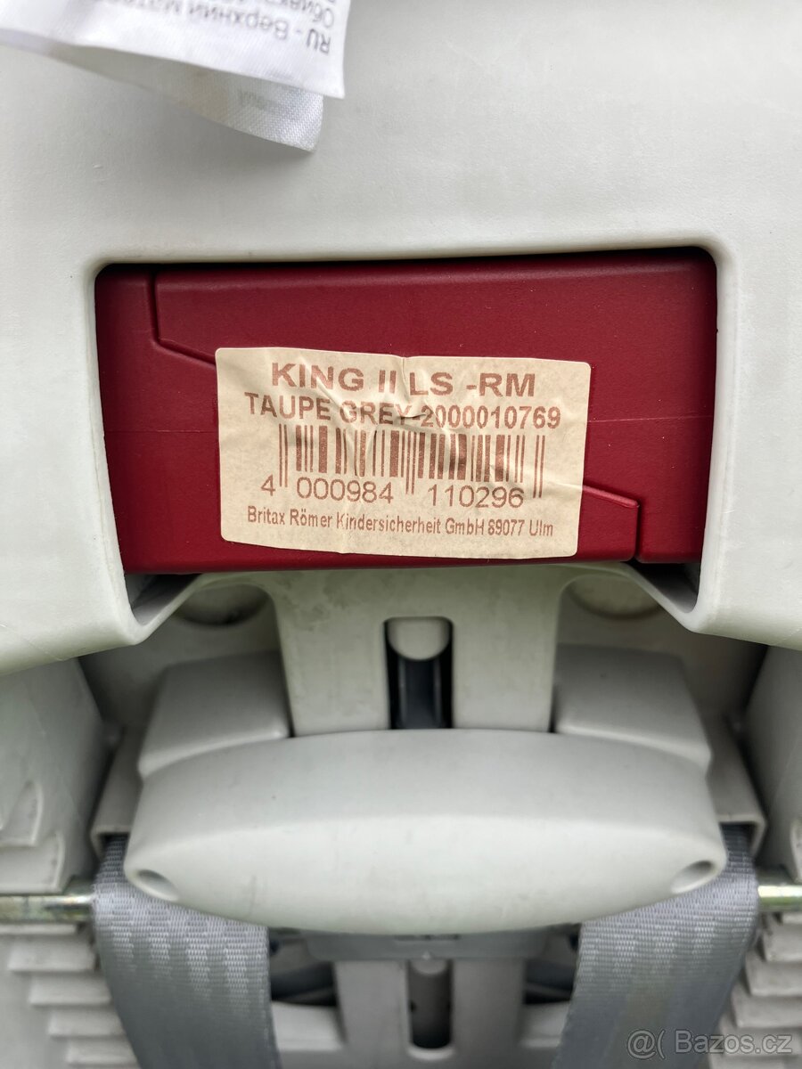 Autosedačka Britax Römer King II Ls 9-18 kg - 2