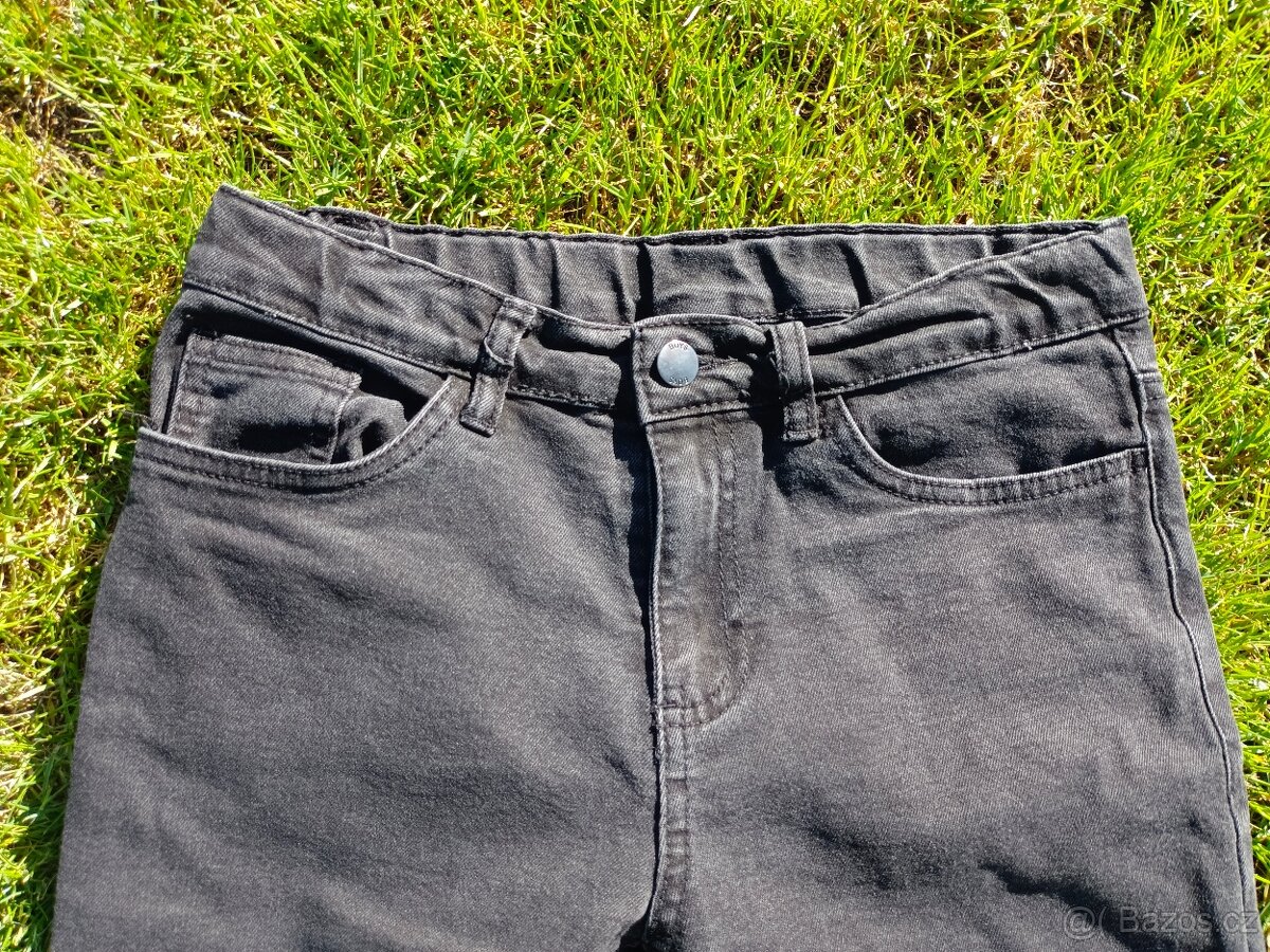 Chlapecké kalhoty, rifle, džíny vel. 146 - 2