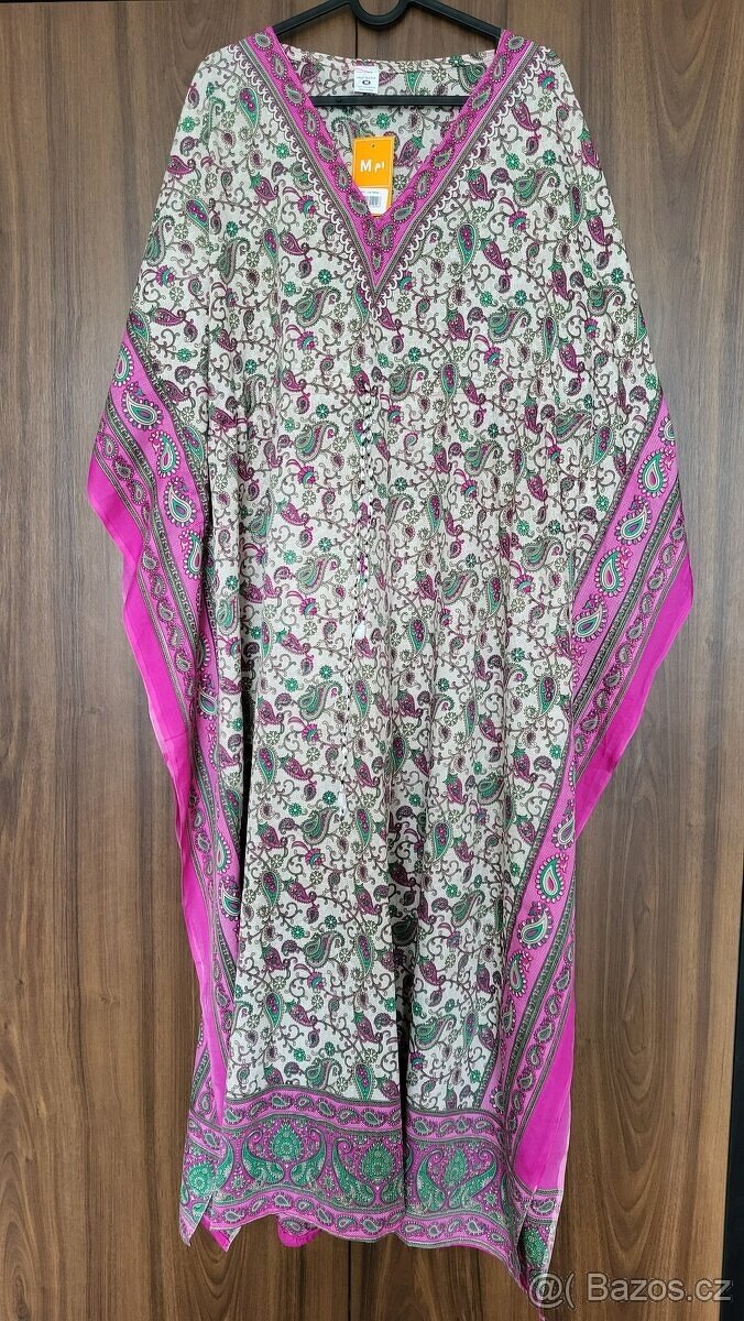 Dámské indické šaty - kaftan, nové, cena vč. dopravy - 2