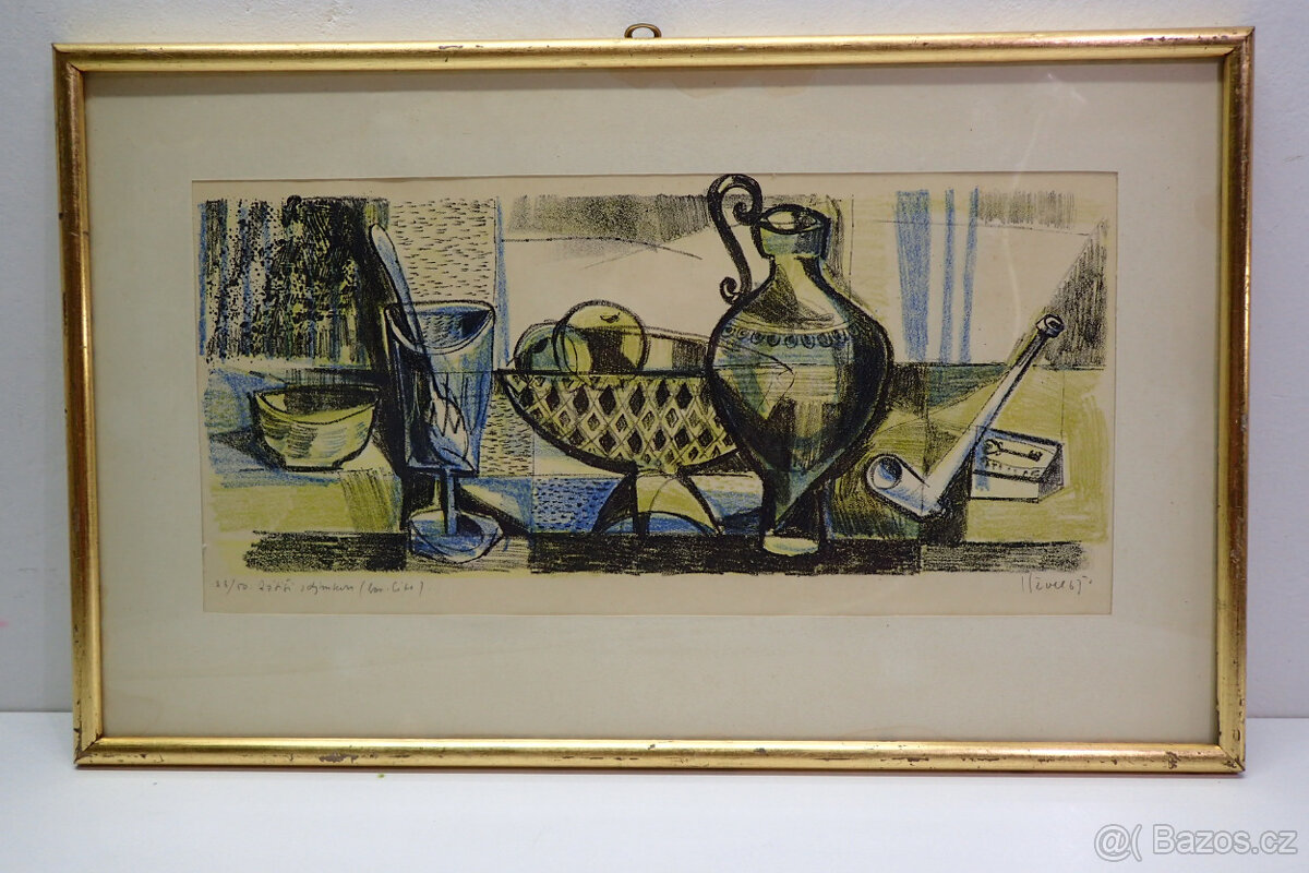 Kubismus - Zátiší s dýmkou - Šavel - 2