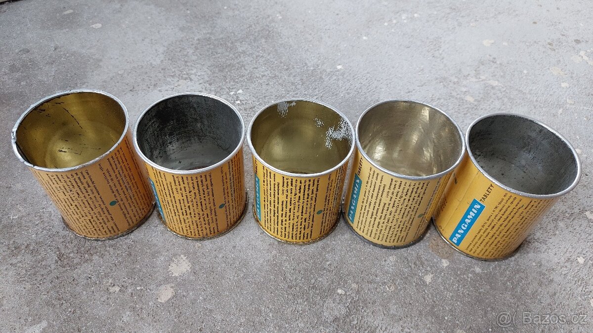 Stará plechovka Pangamin - pivovarské kvasinky - 2