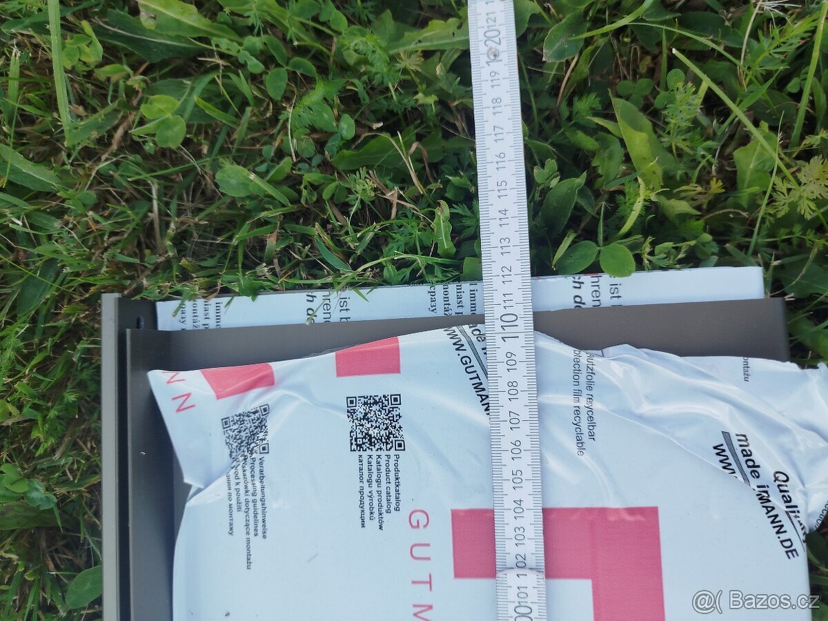 Venovní hliníkové parapet - 2