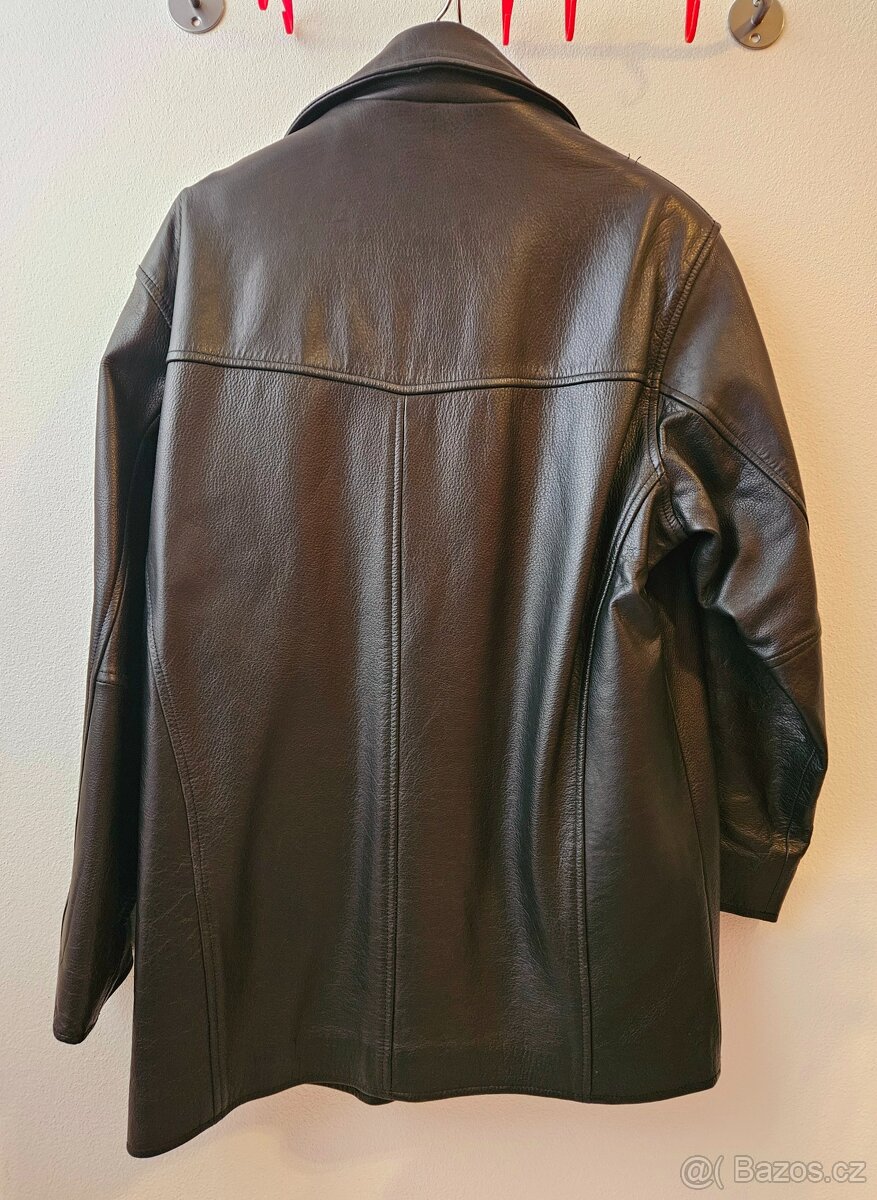 Pánský kožený kabát Shic skin vel.50 - 2