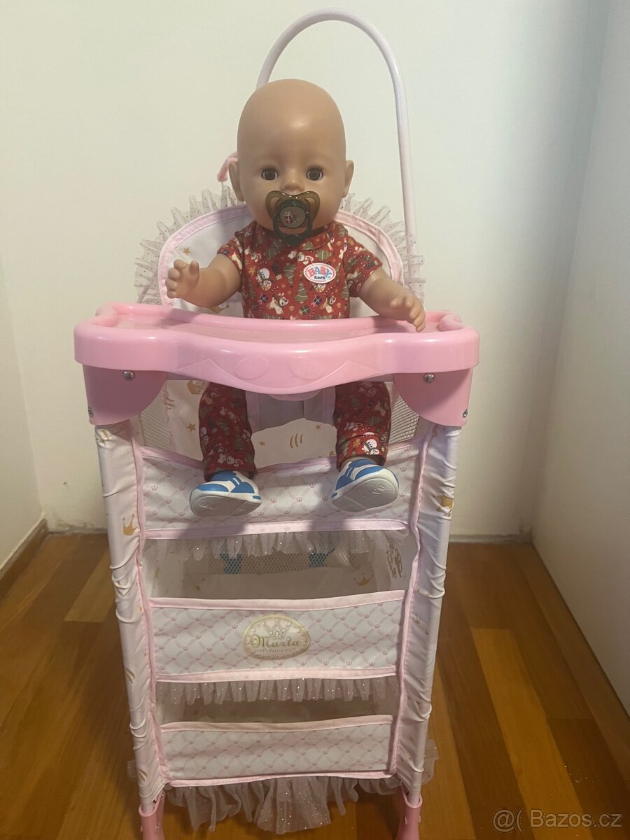 Postýlka De Cuevas pro panenky - 2