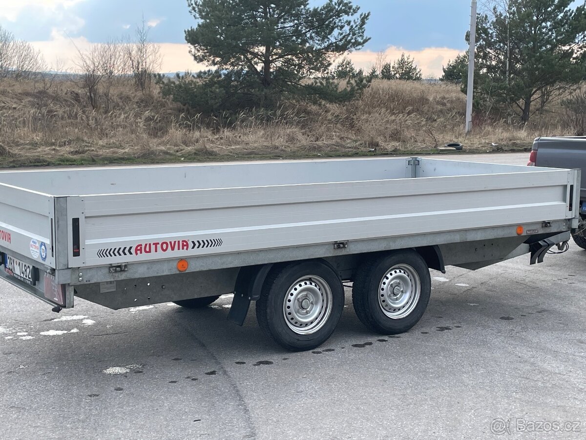 Dvounápravový přívěs agados - 2
