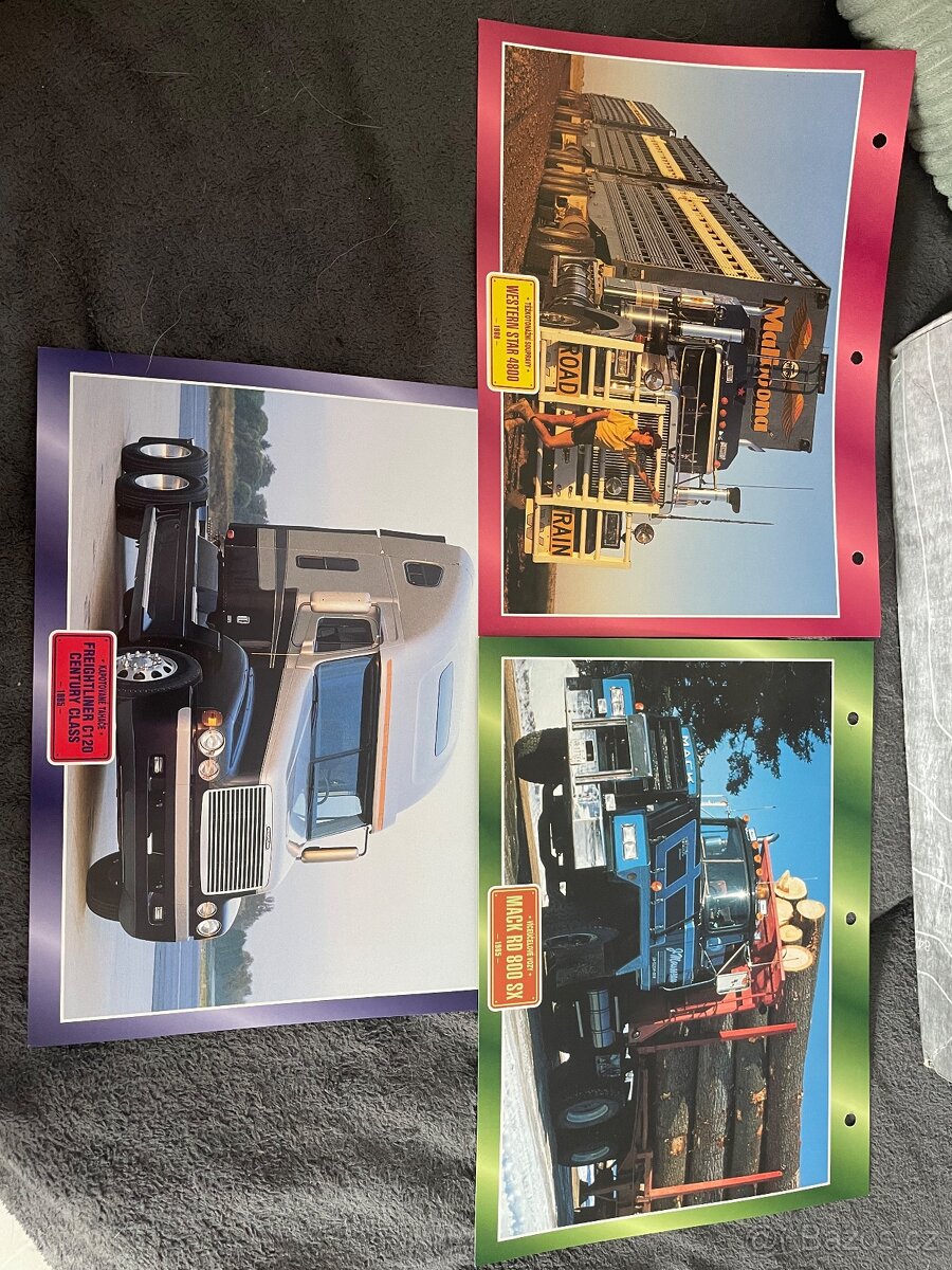 Karty Super Kamiony - 2