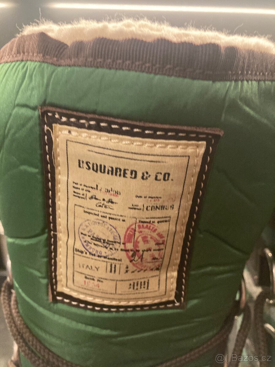 Luxusní zimní boty Dsquared² Snow Boots – nikdy nenošené - 2