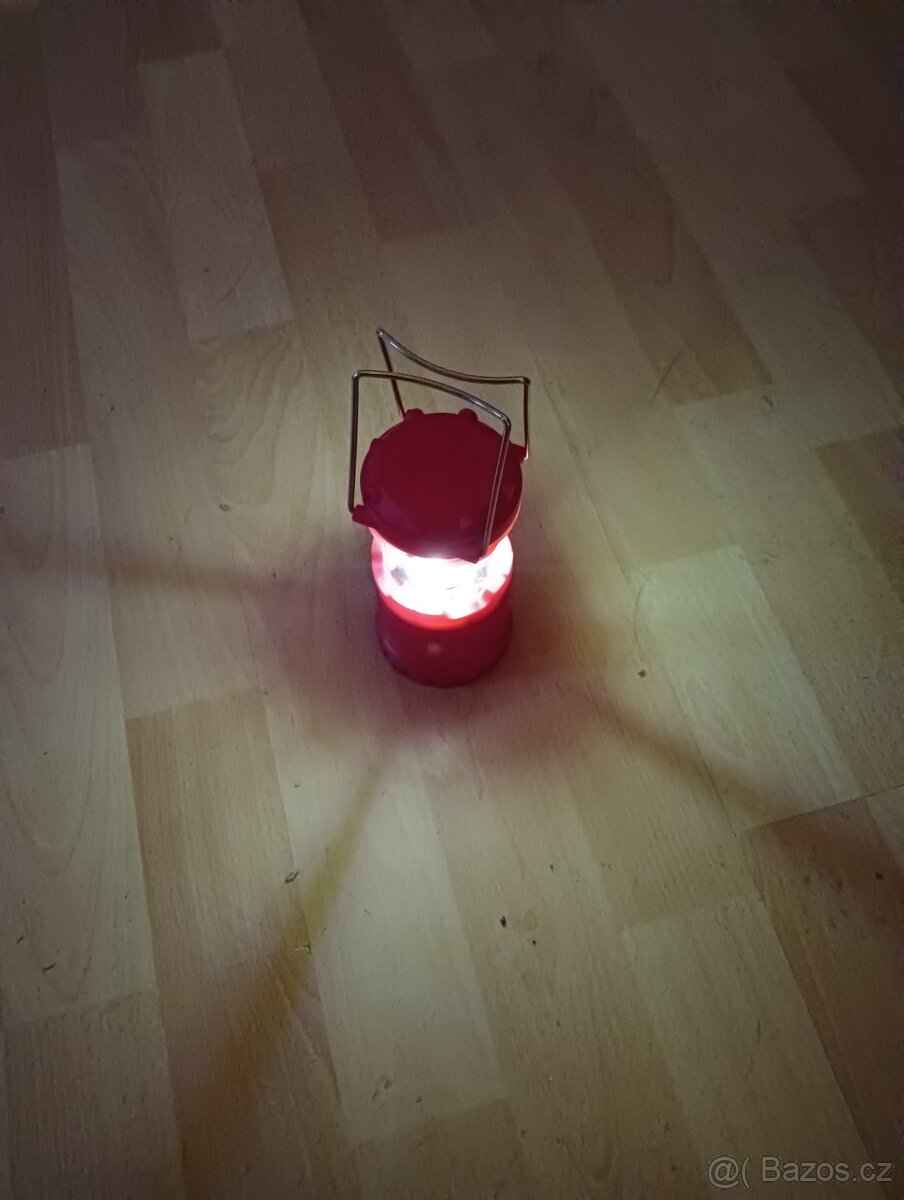 ledková přenosná lampa - 2