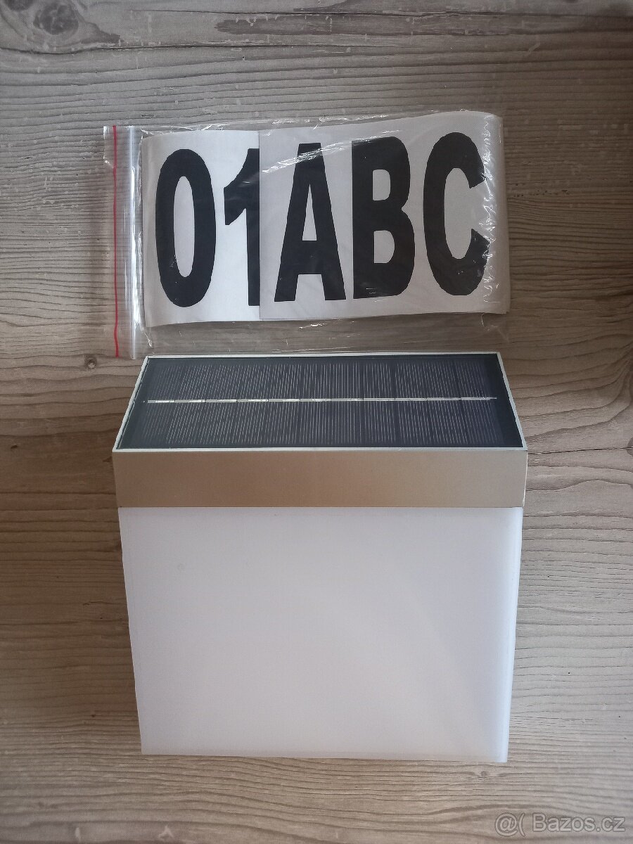 Venkovní solární nástěnné svítidlo - 2