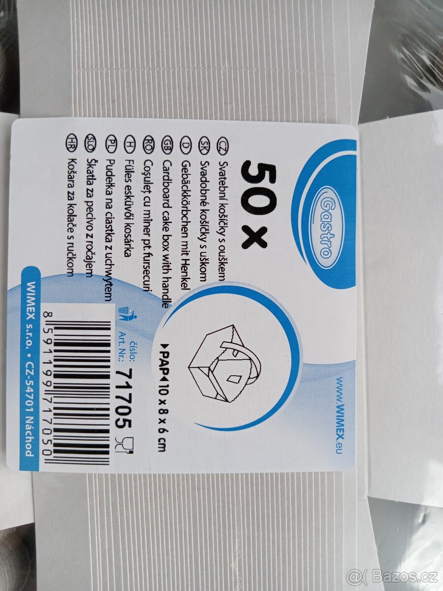 Košíčky na svatební koláčky - 2