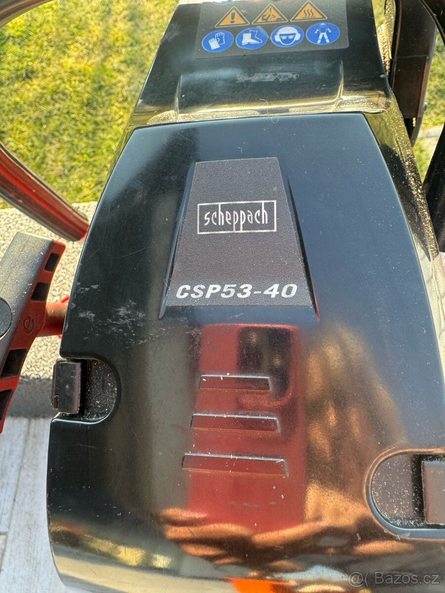 Prodám řetězovou benzínovou pilu Scheppach - 2
