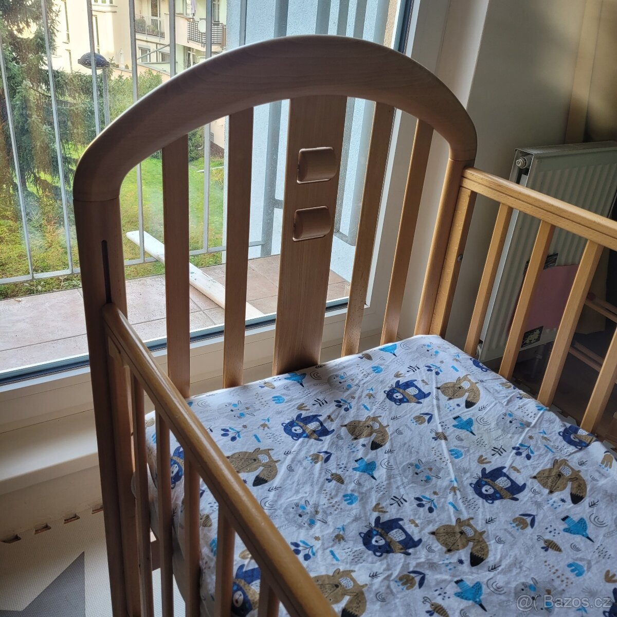 Dětská postýlka - dřevo - 2