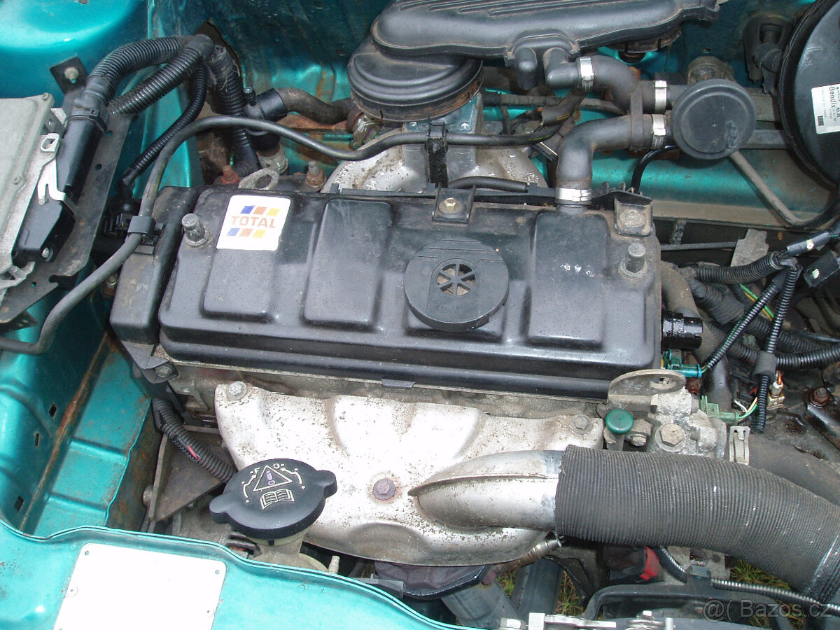 Peugeot 106 motor 1.1i r.v.1998 náhr. díly - 2