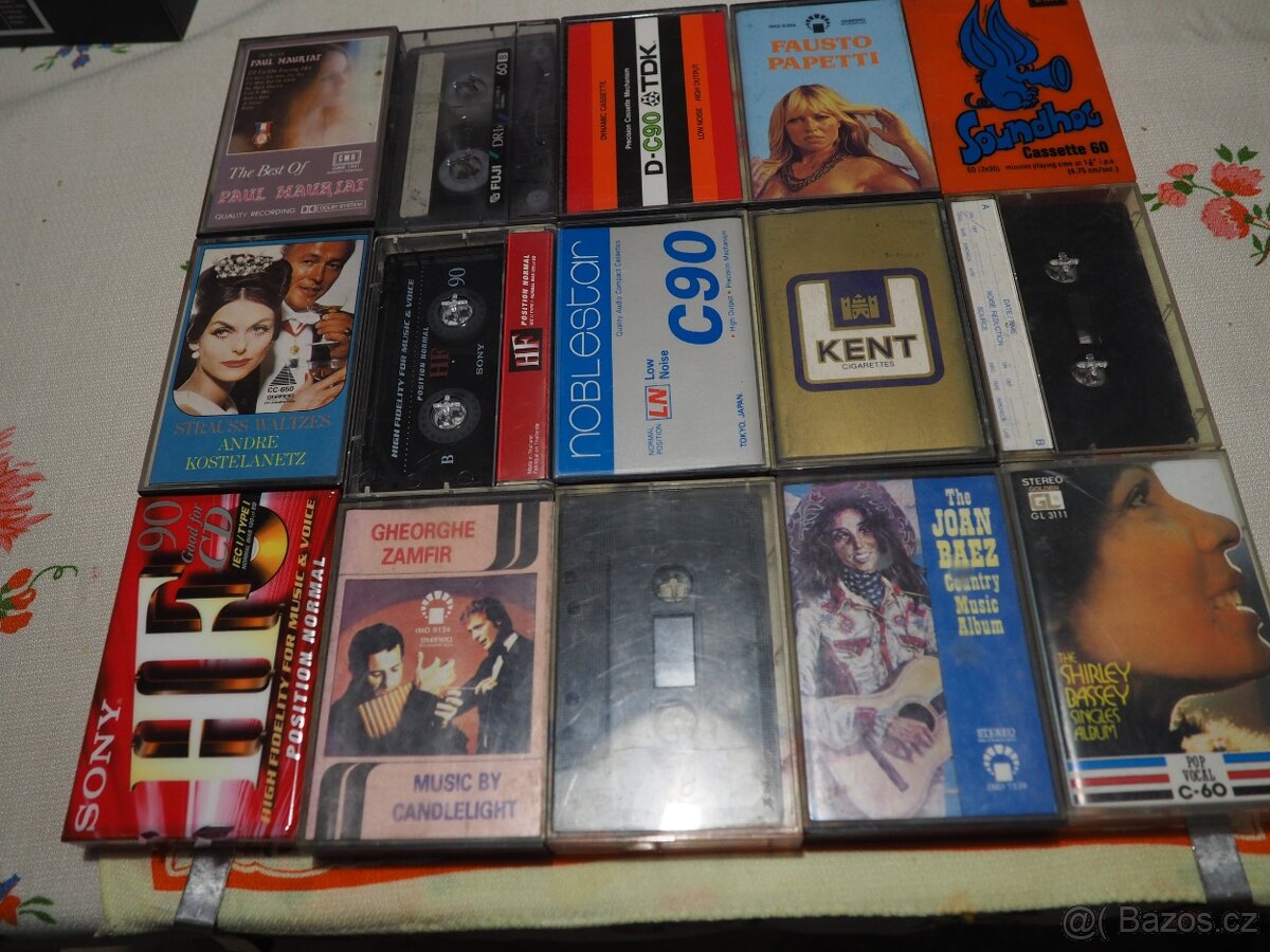 Nahrané použité kazety - 2