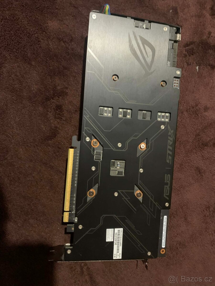 Prodám ASUS ROG Strix GeForce GTX 1060 OC, 6GB GDDR5 - 2