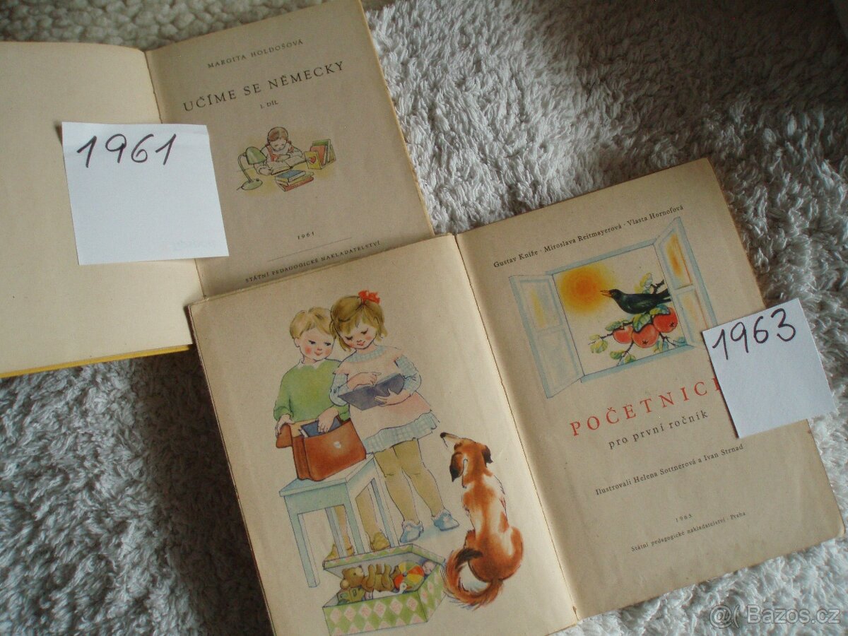 stará Početnice vyd.1963-1.třída ZDŠ - 2