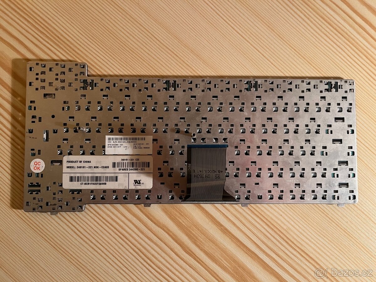 Náhradní klávesnice pro HP Compaq nx5000 nx9040 - 2