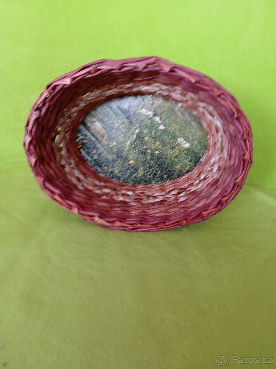 Pletený košík na drobnosti - 2