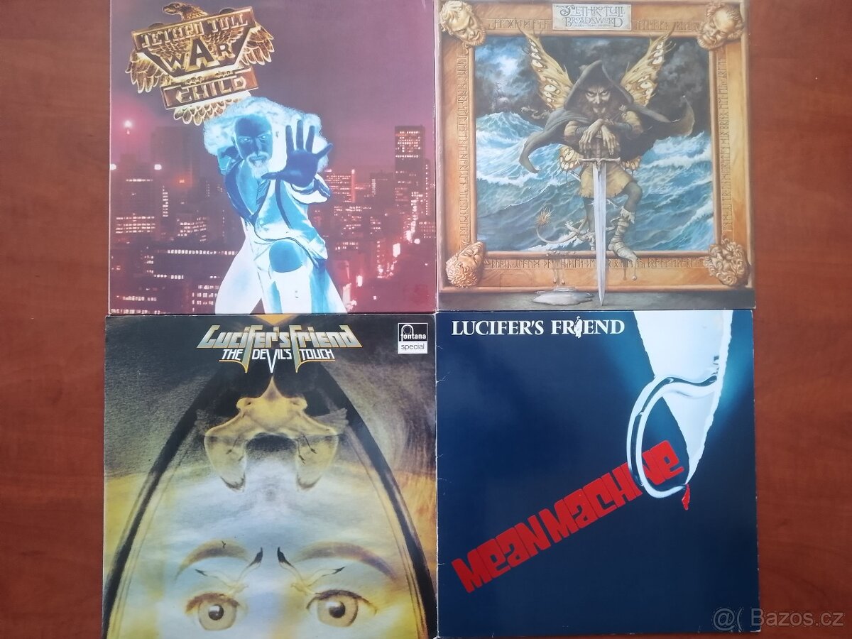 PRODÁM MIX LP- VAN HALEN, URIAH HEEP,JETHRO TULL... - 2