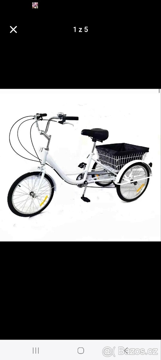 Nová tříkolka pro seniory 8 rychlostí - 2