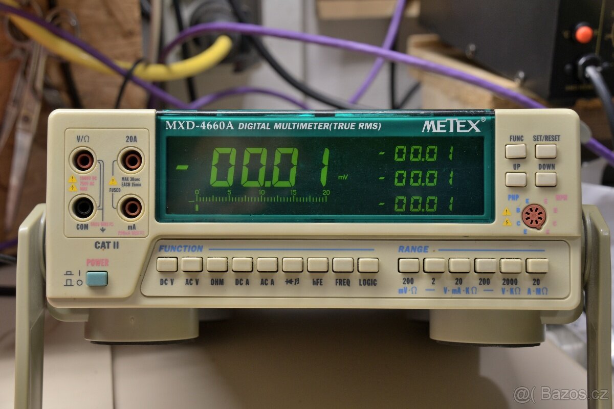Digitální multimetr Metex MXD-4660A - 2