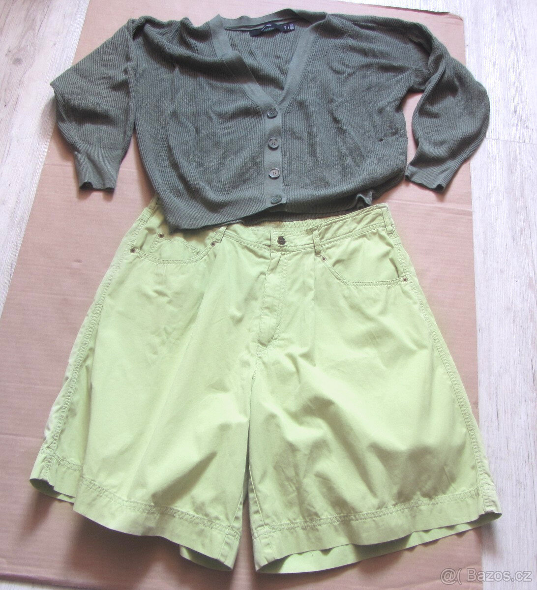 Vintage 90s volné dámské kraťasy - 2