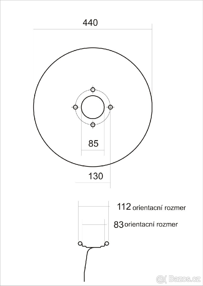 koupim disky viz foto rozmery v schematech - 2