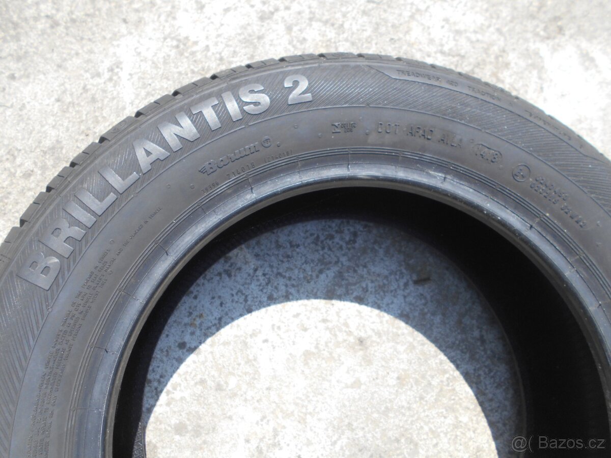 185/65/15 BARUM BRILLANTIS 2 1 KUS 8MM - 2