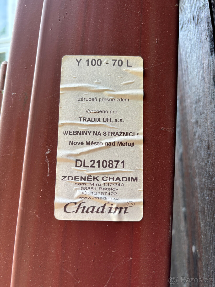 Ocelová zárubeň Y 100 - 70 L nová - 2